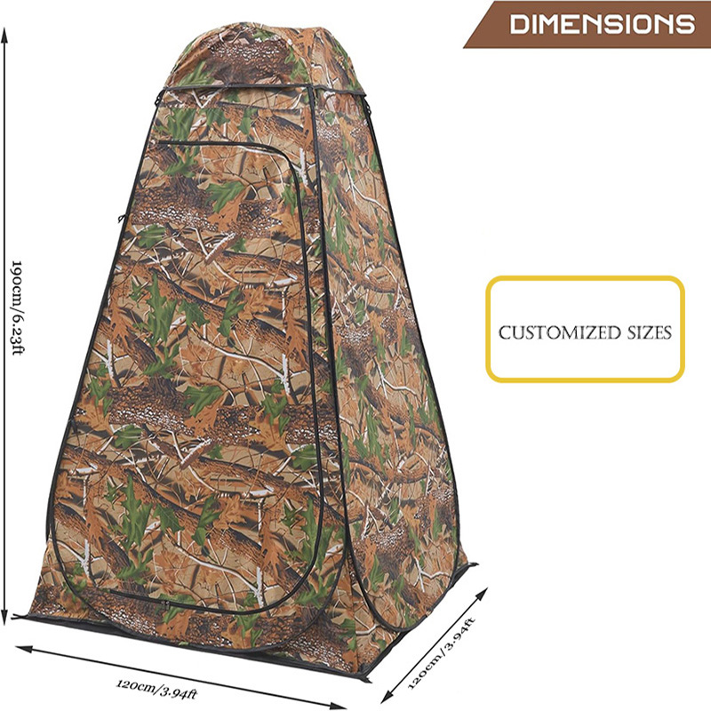 Wholesale Portable Camping Privacy Changing Shelter With Storage Bag For Outdoor Shower -Sizes
