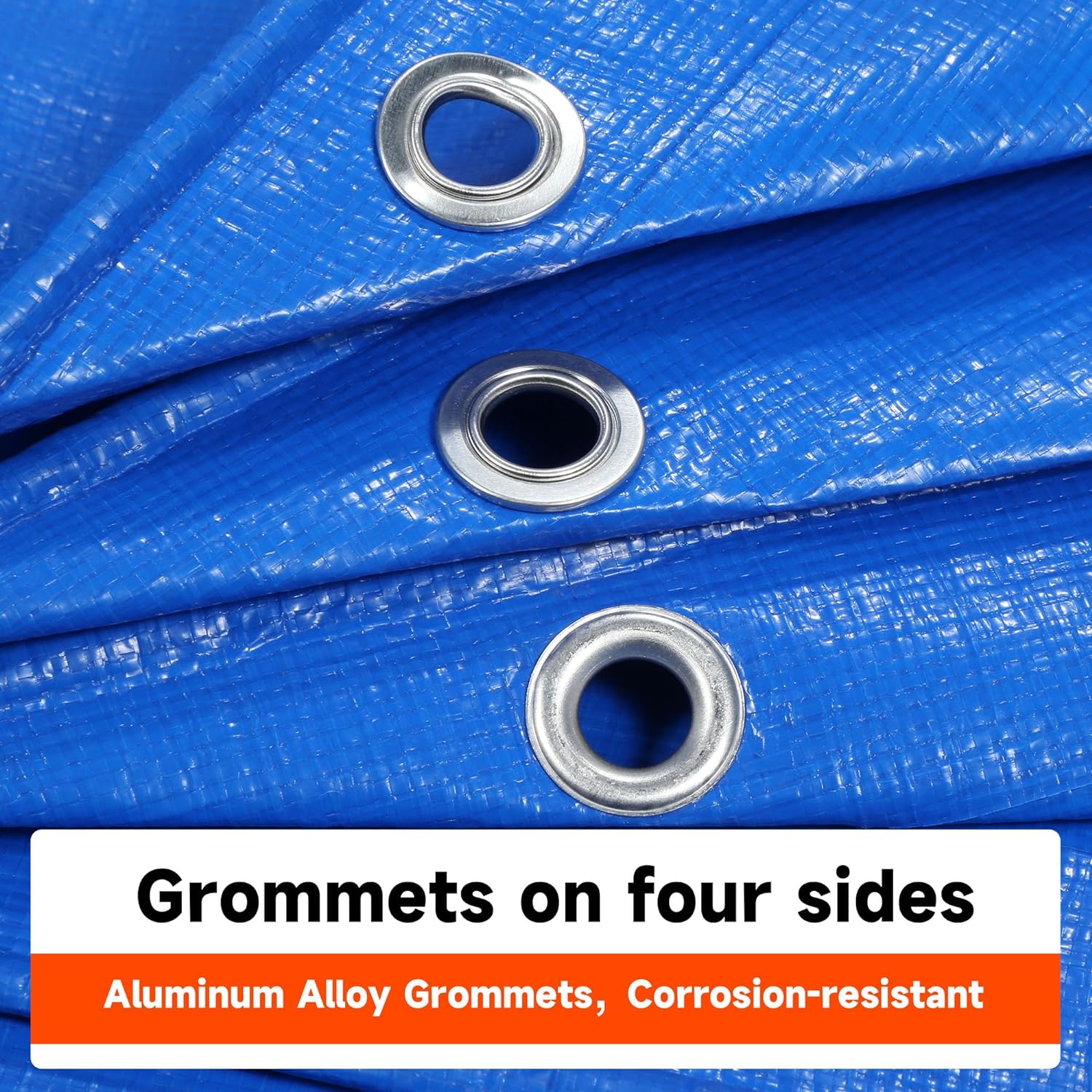 Large Heavy Duty 30x40 Waterproof Tarpaulin with Metal Grommets
