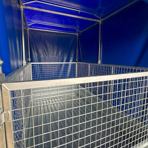 7’*4’ *2’ Waterproof Blue PVC Trailer Coverings