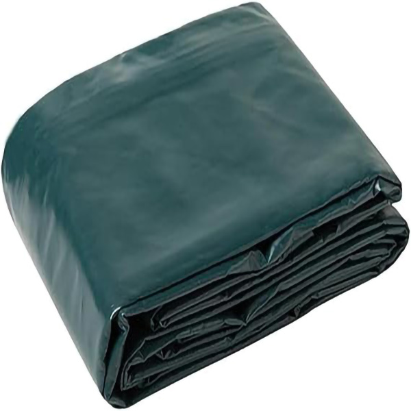 Forest Green Heavy Duty PVC Tarp Featured Image Heavy Duty PVC Tarp is crafted from 100% PVC coated polyester scrim which is incredibly strong and durable enough for messy, complicated jobs. This tarp is 100% waterproof, puncture-free, and won’t be torn easily.