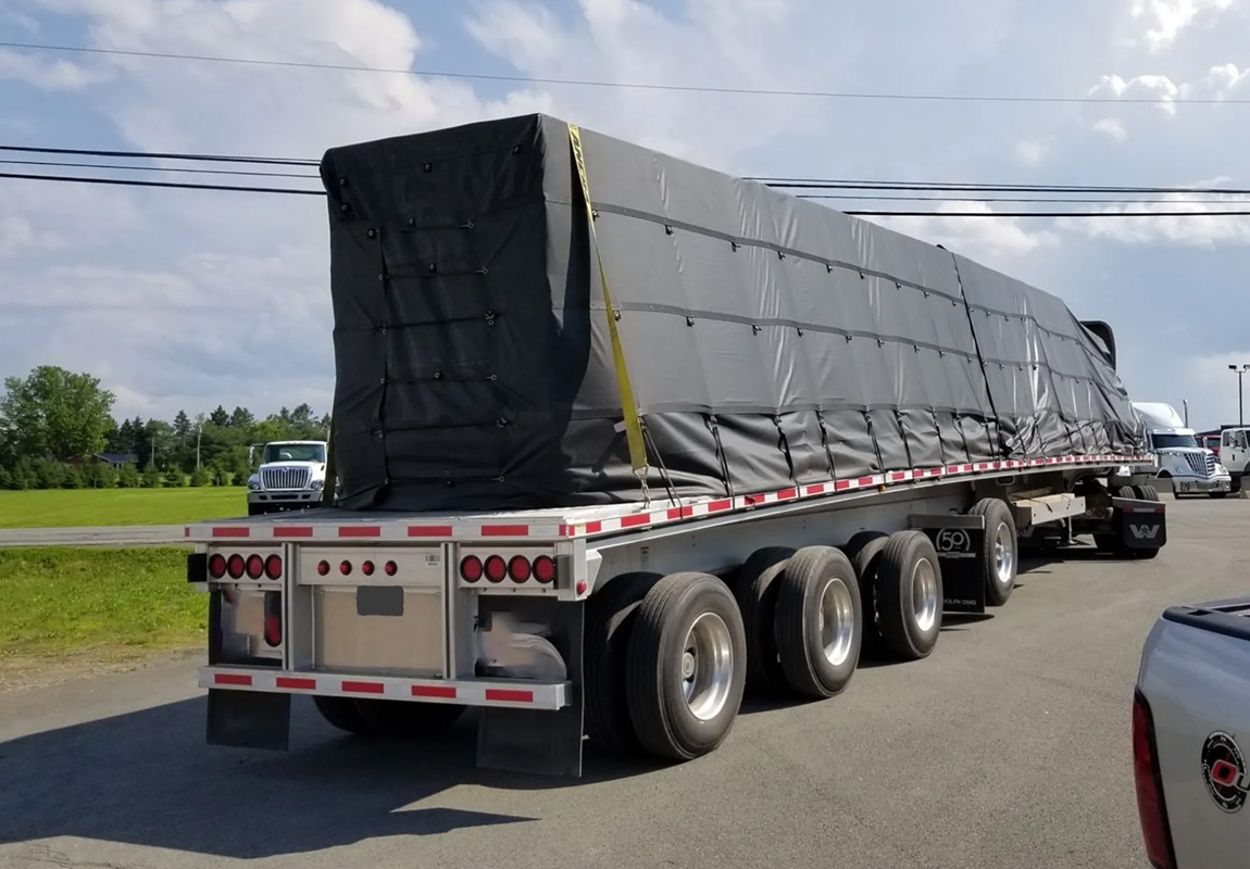 How to use a truck tarpaulin?