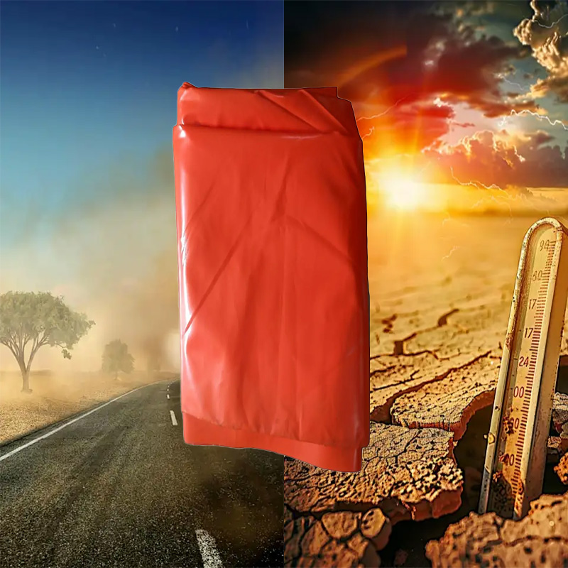 High Temperature Resistant Heavy Duty Dustproof PVC Tarpaulin -main picture