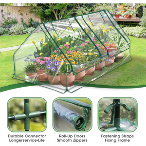 75” ×39” ×34” High Light Transmission Greenhouse Tarp Cover  High Light Transmission Greenhouse Tarp Cover