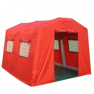 6’*8’ Fire Retardant Heavy-Duty PVC Tarpaulin for Transportation PVC tarpaulin-application-emergency tent